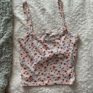 Floral Print Women's Top